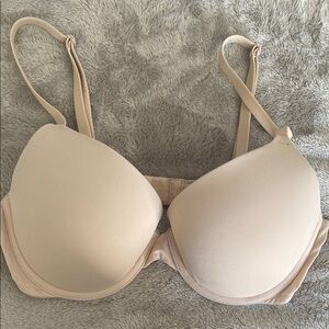 PINK Victoria's Secret Cream T-Shirt Bra with Seamless Padding